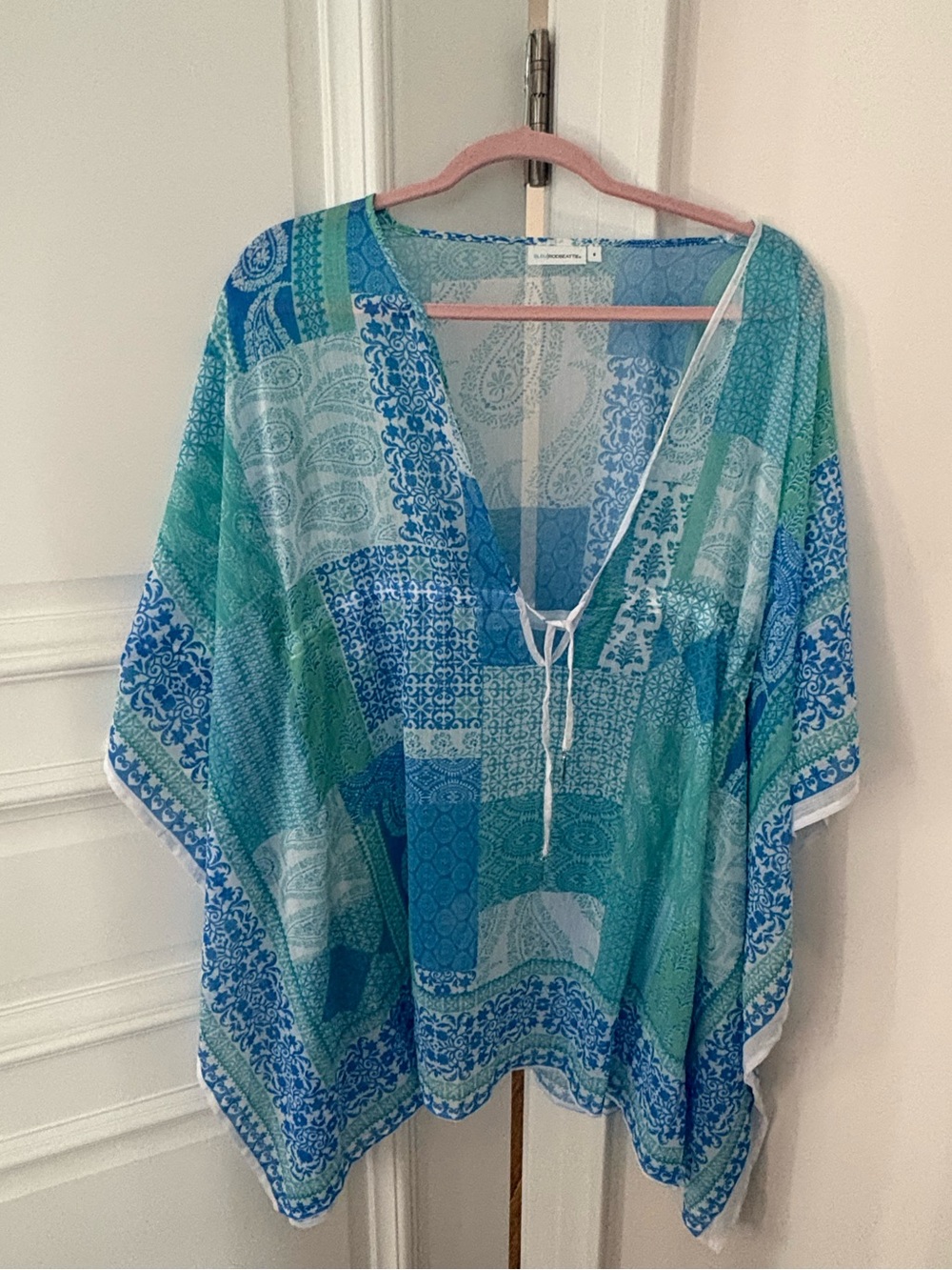 NWOT bleu rod beattie caftan cover up